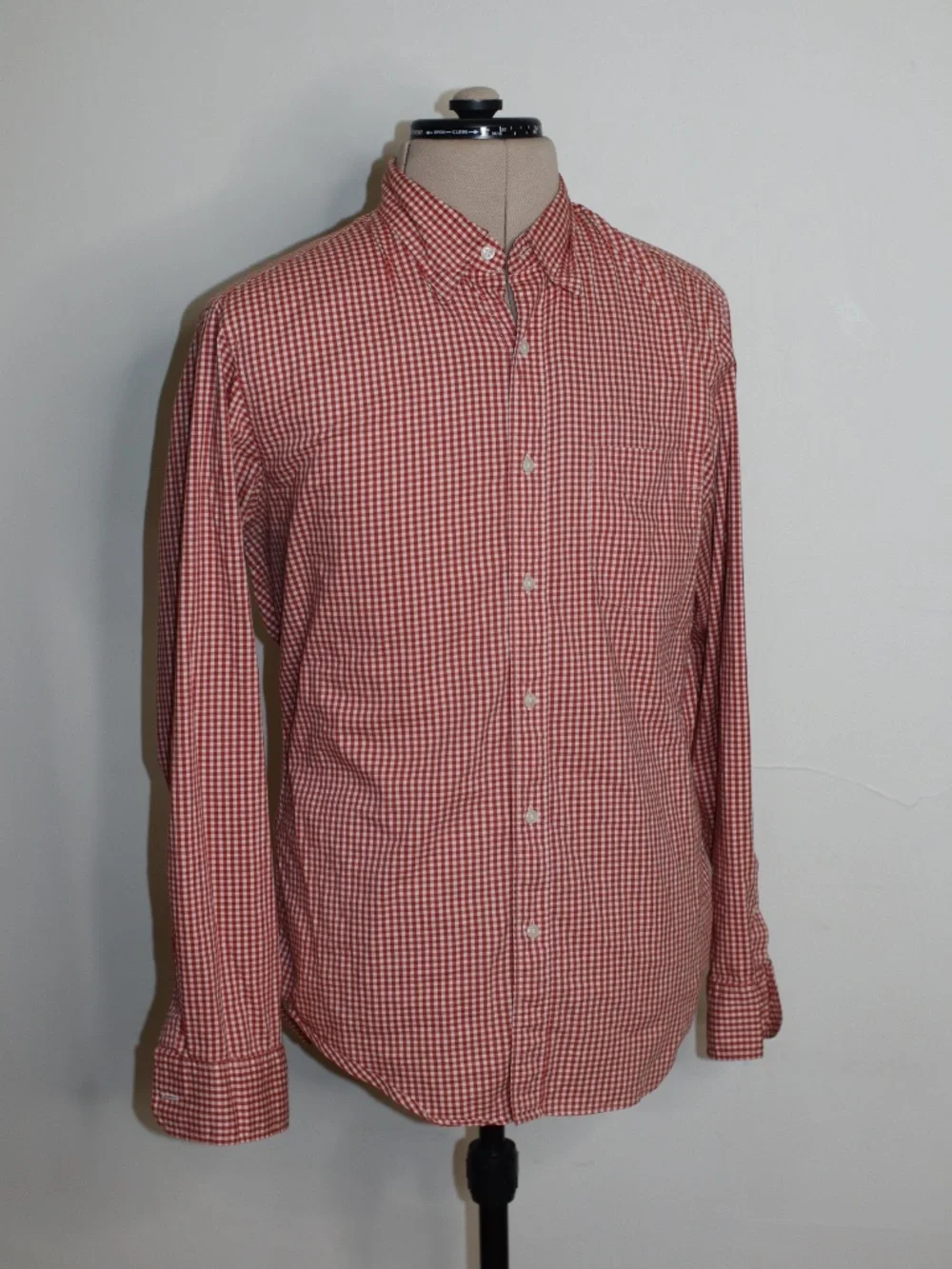Vintage Classic J Crew Gingham Summer Shirt
